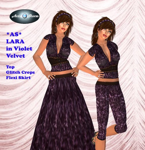 *AS* Lara in Violet Velvet