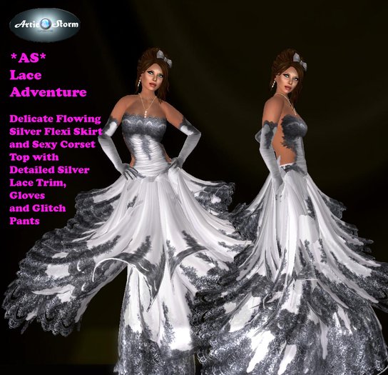 *AS* Lace Adventure in Silver