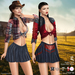 Rodeo shirt grace mini skirt