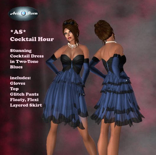 *AS* Cocktail Hour Blue