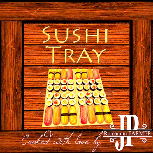 25x Sushi tray [G&S]