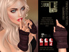 Sweet tea mesh fingerless mittens cranberry
