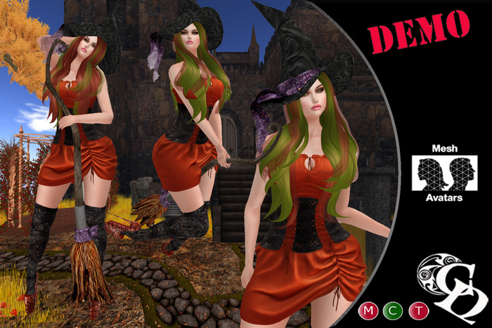 C&N witch costume pack v1 Demo