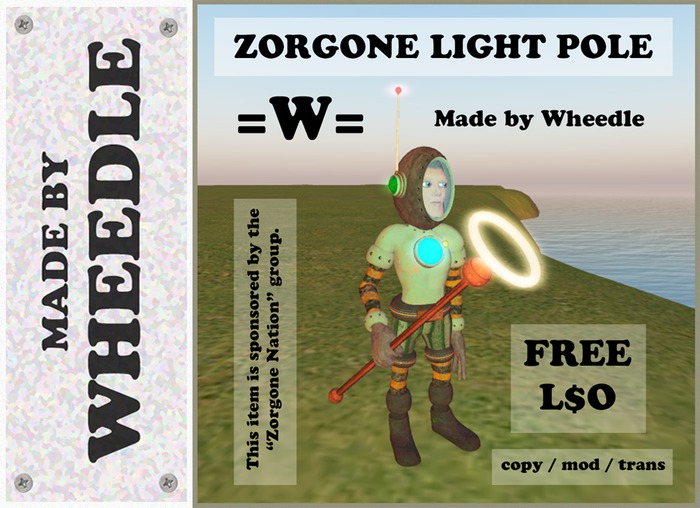 =W= Zorgone Light Pole