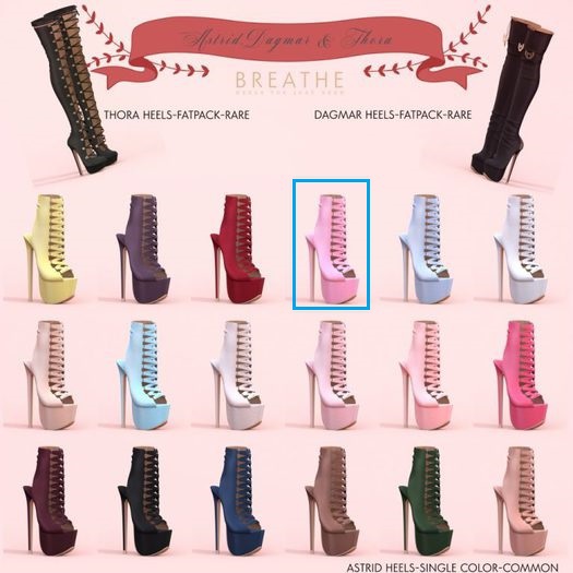 [BREATHE]-Astrid Heels-Rose Pink-M.LARA
