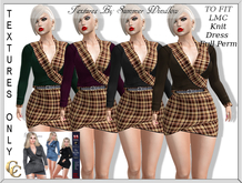 LMC KNIT DRESS TEXTURES - GLENGARY PACK X 4- FULL PERM