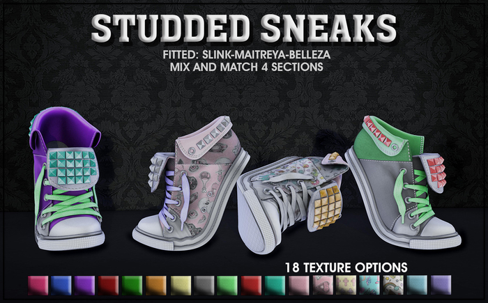 :Z.S: Studded Sneaks