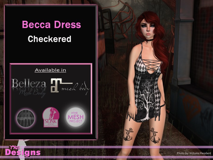 Becca Dress Checkered