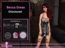 Becca Dress Checkered