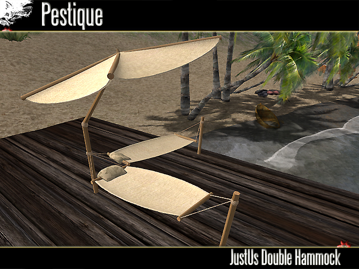 JustUs 'Cuddles'  Double Hammock