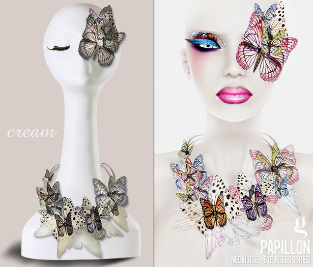 GIZ SEORN - Papillon Set  [Cream]
