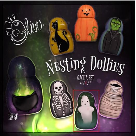 .Olive. the Nesting Dollies - Ghostie
