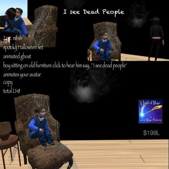 Second Life Marketplace - I see Dead People-BOX- Creepy Spooky Halloween