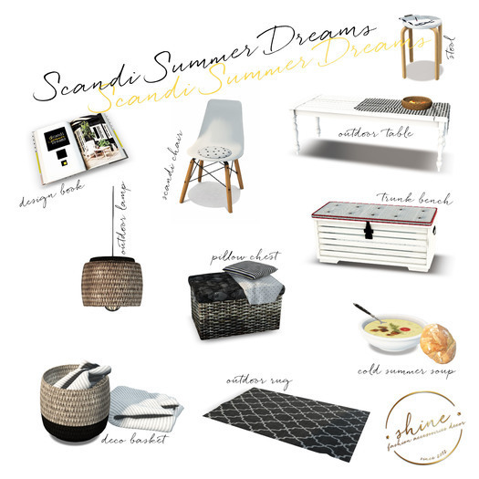 shine by [ZD] SCANDI SUMMER DREAMS GACHA * Outdoor Table