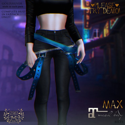 ERSCH - Max Belts MAITREYA Violet