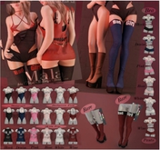 _CandyDoll_ Mala Bodysuit Denim - Maitreya