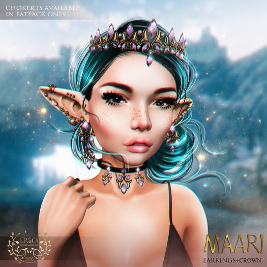 ERSCH - Maari Jewelry Set Blue