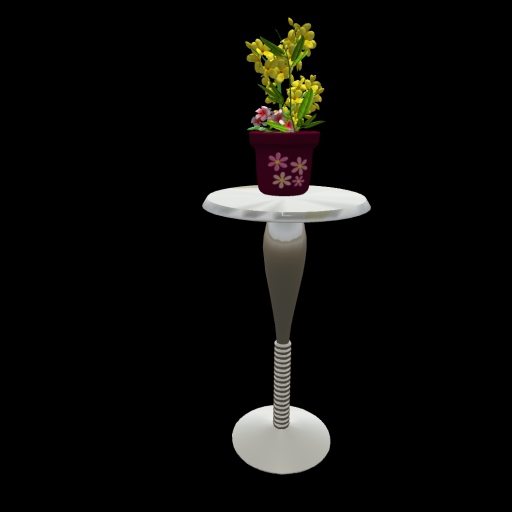 Table with flower 1