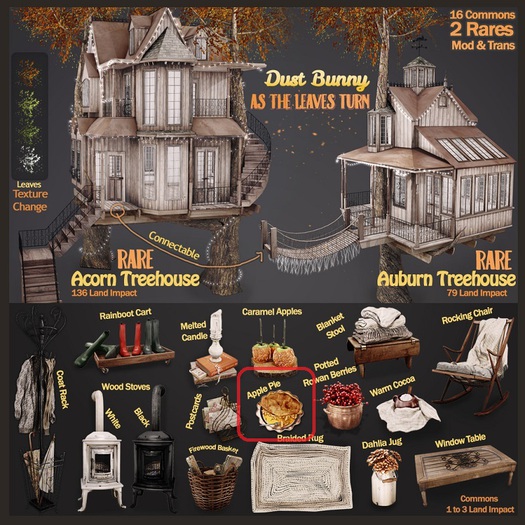 dust bunny . apple pie . boxed