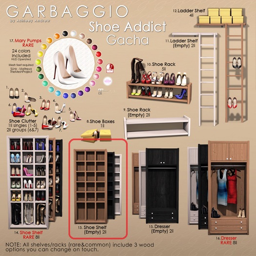 13. Garbaggio // Shoe Shelf (Empty)