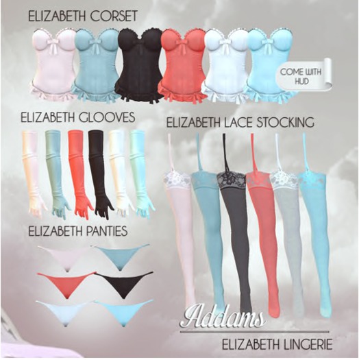 Addams // Elizabeth Panties // Red // M