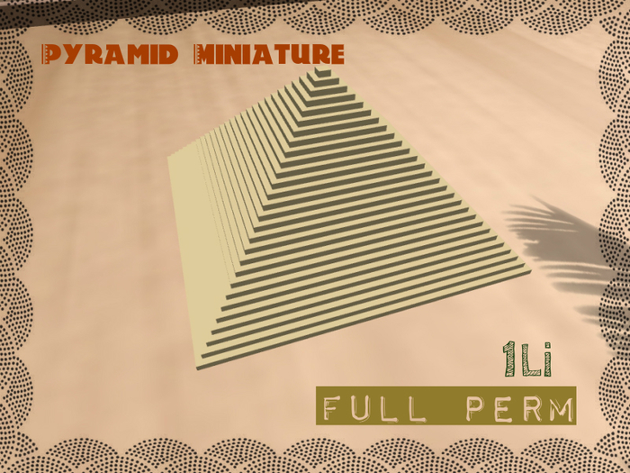 [Good Fairy] - Pyramid Miniature {Full Perm}