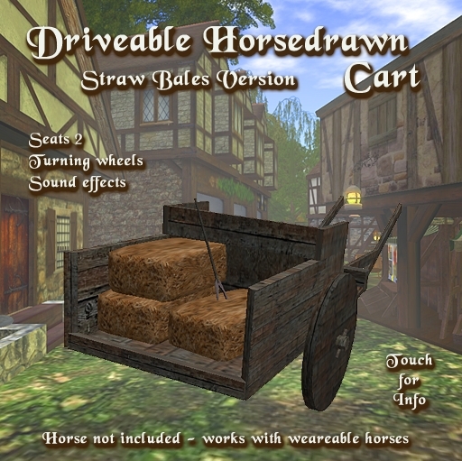 Horsedrawn Cart 1.0 - Straw Bales (boxed)