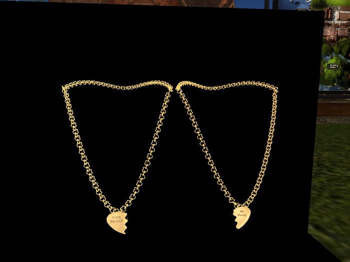 Rock's Her Beast/His Beauty Necklaces (Boxed)