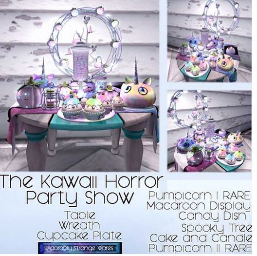 ~ASW~ The Kawaii Horror Party Show Macaroon Display