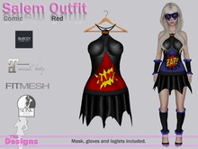 Salem Outfit Comic Red