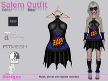 Salem Outfit Comic Blue