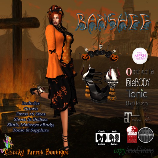 ~CPB~ Banshee Dress & Shoes