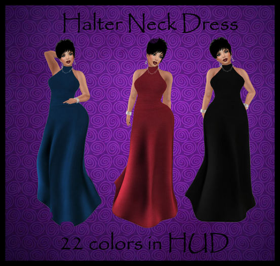 Halter Neck Dress Bagged