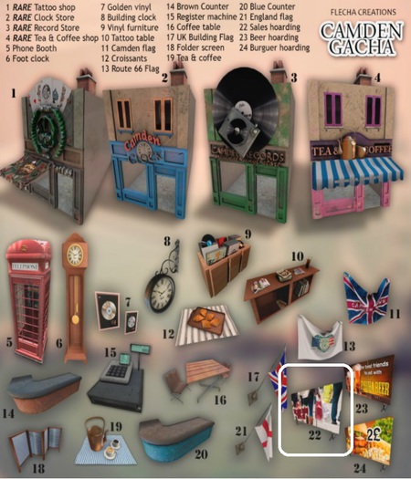 FLECHA Camden Sales hoarding