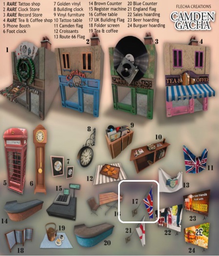 FLECHA Camden UK Building flag