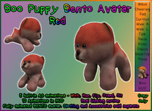 Boo BENTO Puppy Avatar - Red