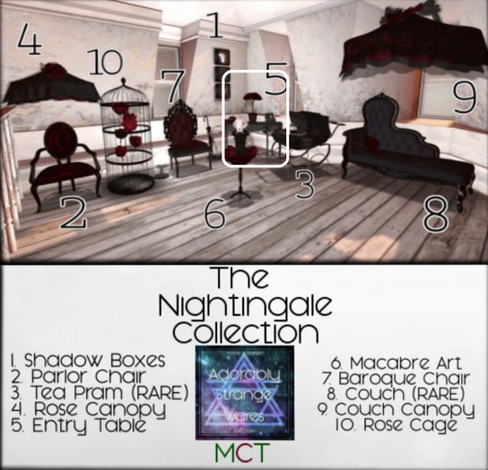 ~ASW~ The Nightingale Entry Table