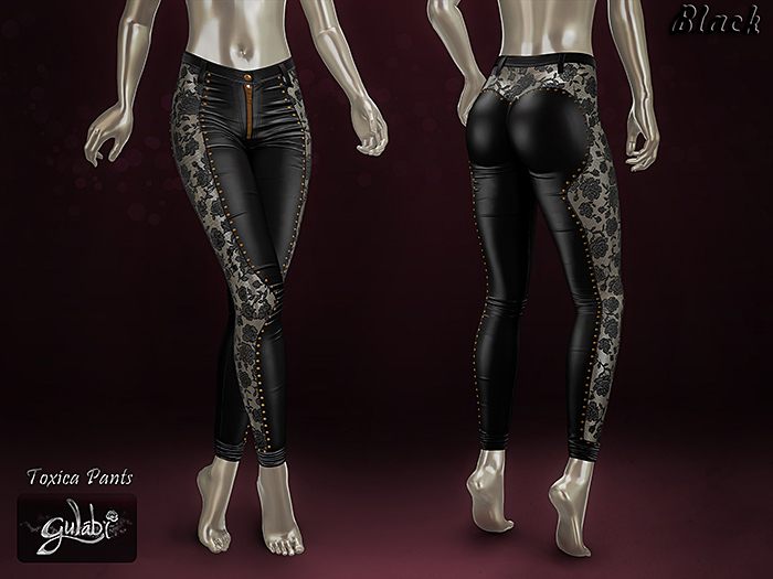 Gulabi [Toxica] Pants - Black