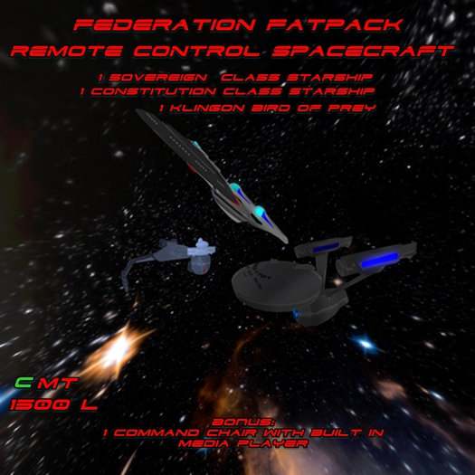 RC starship Fatpack 2017