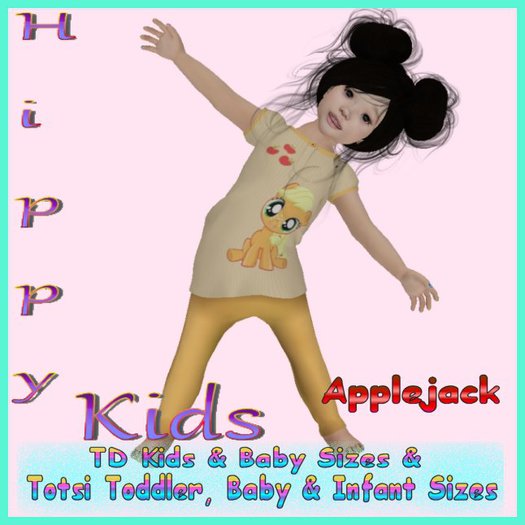 {HT} Kids Applejack Outfit
