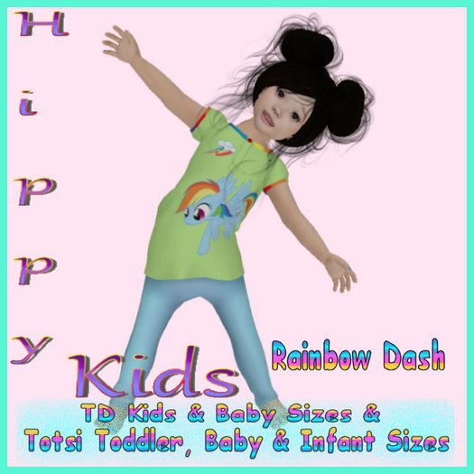 {HT} Kids Rainbow Dash Outfit