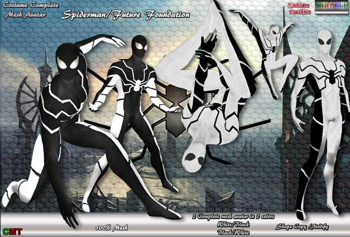 R.F. - Costume - SpiderMan FutureFundation Complete Avi - box