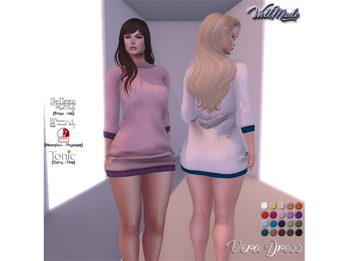 [WellMade] Vera Dress