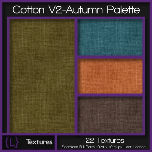 {L} Cotton V2-Autumn Palette