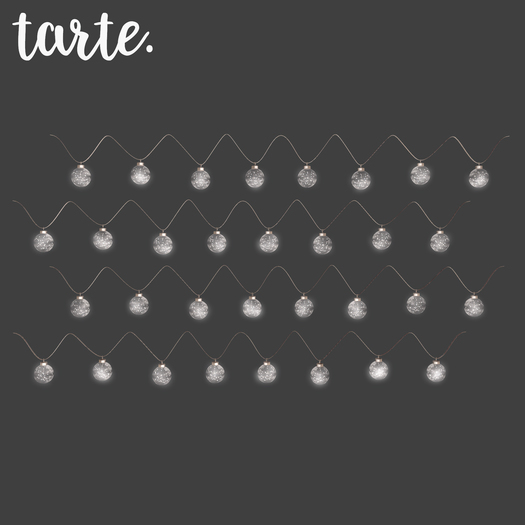 tarte. globe lights (silver)