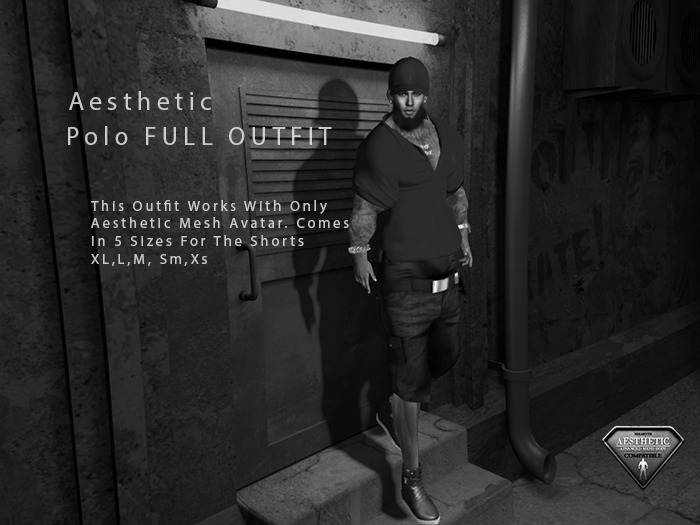 Trill Polo Outfit Navy DEMO