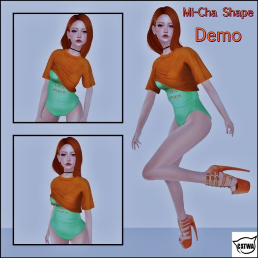 Mi-Cha Shape Catwa Demo