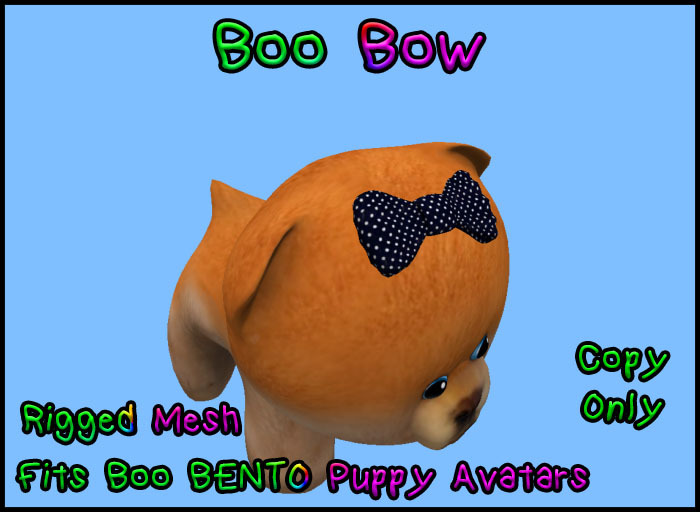 Second Life Marketplace - Boo Fever Clothing - Bow [26]