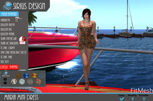 Sirius Design Maria Mini Dress Boxed