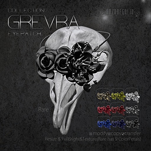 ROZOREGALIA_GREBRA*EYEPATCH[BLUE]